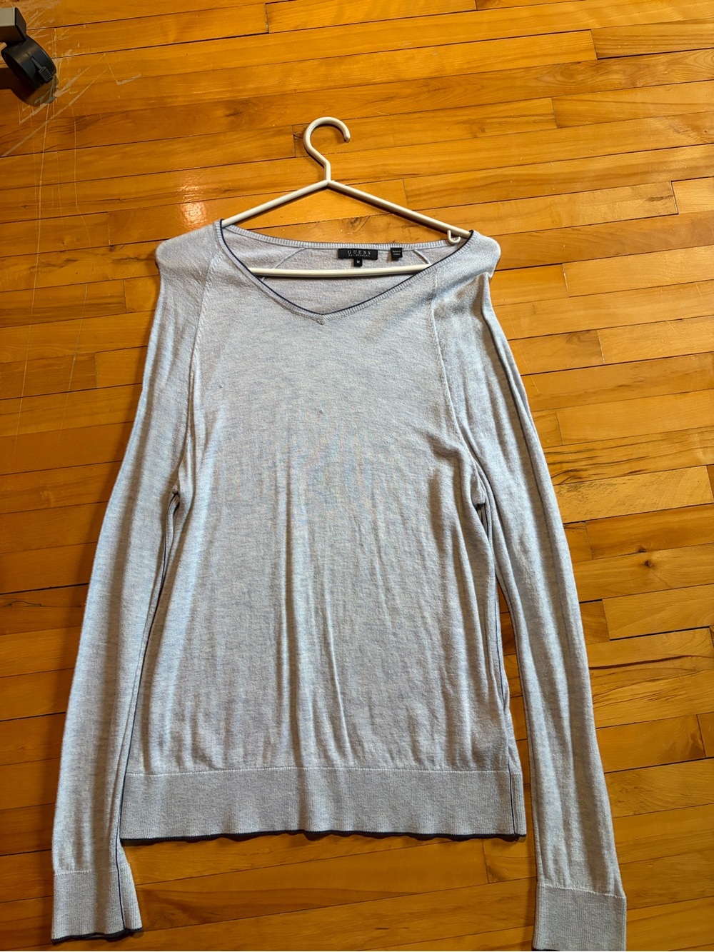Guess Light Gray Knit Sweater
